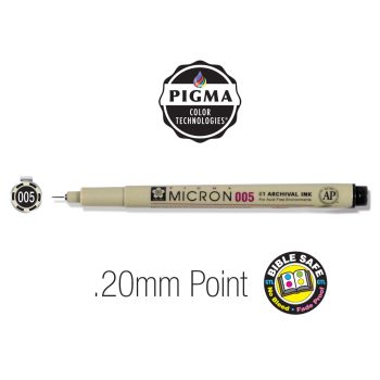Sakura Pigma Micron Pen - Size 005 (more colors available)