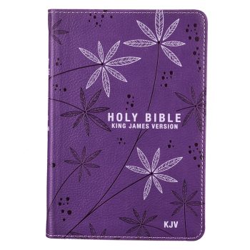 Christian Art Publishers: Purple Faux Leather Compact Bible