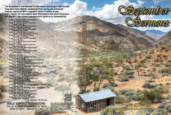 September 2019 Sermons - MP3