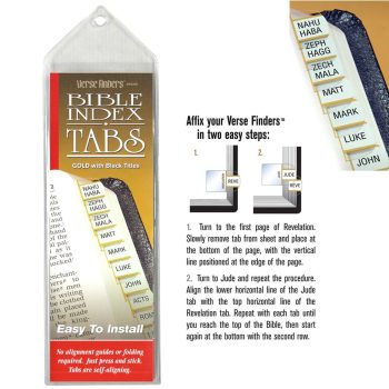 Bible Index Tabs (more colors available)