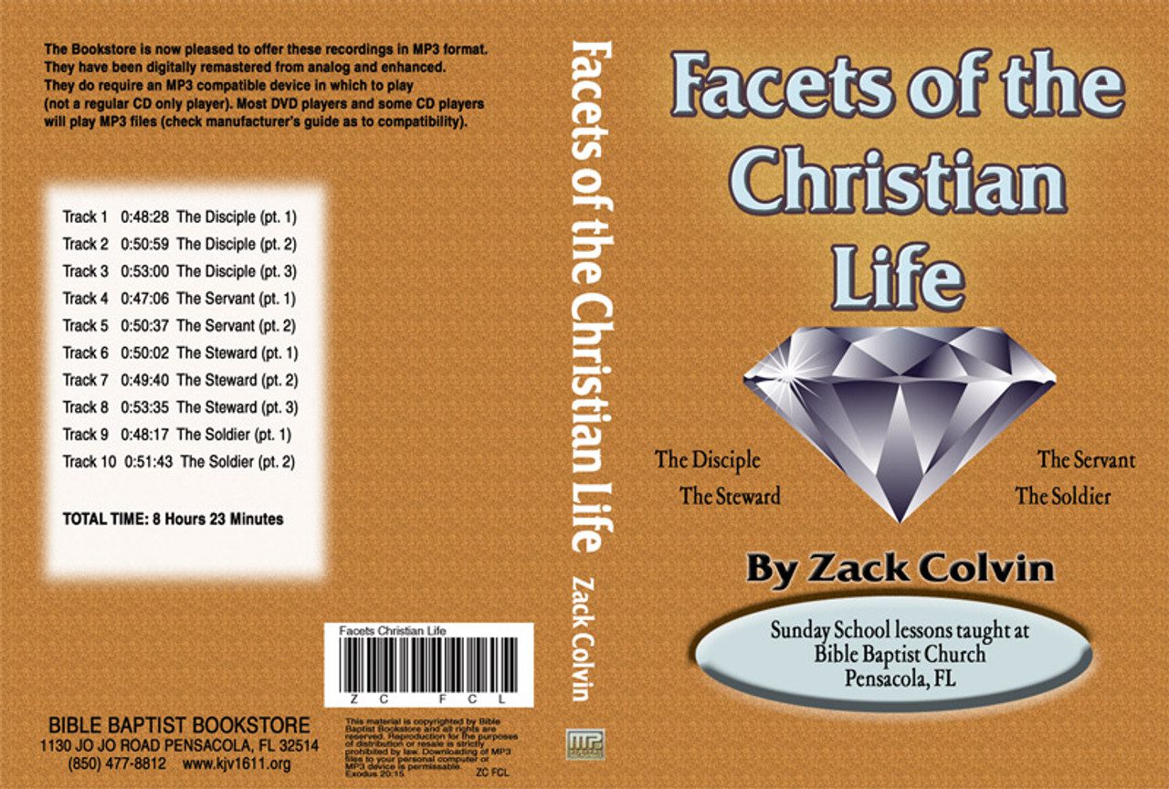 Zack Colvin Facets of the Christian Life on MP3 Open Bible Bookstore
