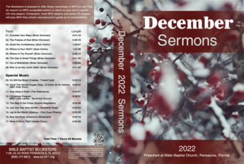 December 2022 Sermons - MP3