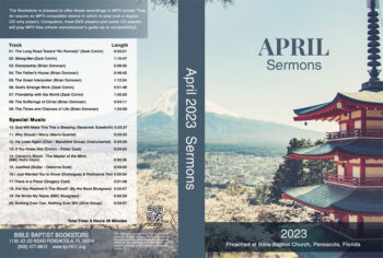 April 2023 Sermons - MP3