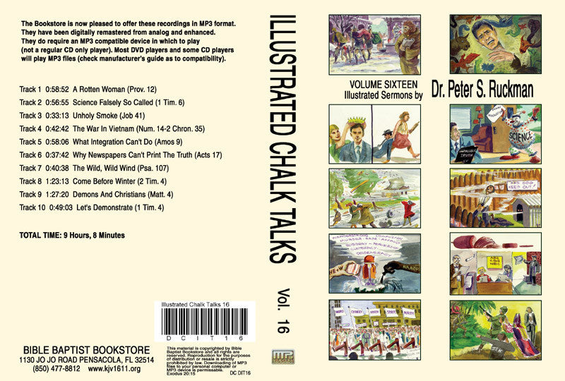 Illustrated Sermons, Volume 16 - MP3 (audio only)