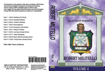 Robert Militello Sermons on MP3 - Volume 4
