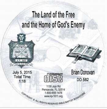 Brian Donovan: The Land of the Free and the Home of God's Enemy CD