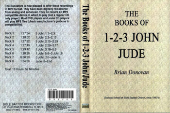 Brian Donovan: 1 John through Jude - MP3