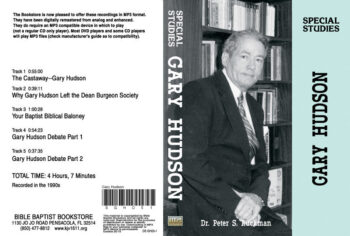 Special Study on Gary Hudson - MP3