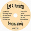 Just A Reminder - Griffin Family CD