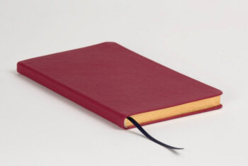 Allan: Journal Highland Goatskin - Red