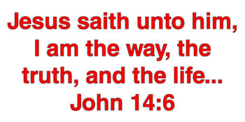 Jesus Said Unto Him - Magnet
