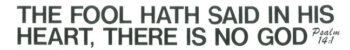 The Fool Hath Said In His Heart - Magnet