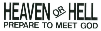 Heaven or Hell - Magnet