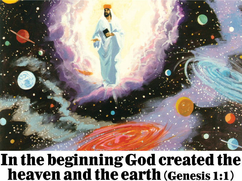 In the Beginning - Banner