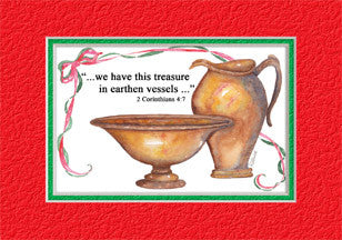 KJV Scripture Christmas Cards - Christmas Vessels (10-pack)