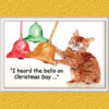 KJV Scripture Christmas Cards - Bells (10-pack)