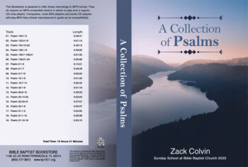 Zack Colvin: A Collection of Psalms on MP3