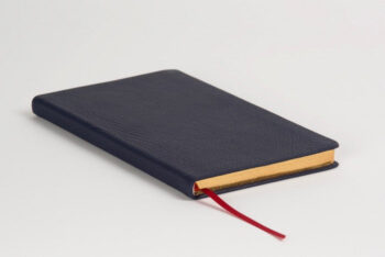 Allan: Journal Highland Goatskin - Navy Blue