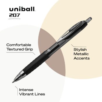 Uniball Signo 207 Gel Pen Black
