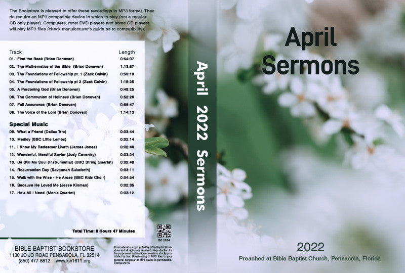 April 2022 Sermons - MP3 - Image 2