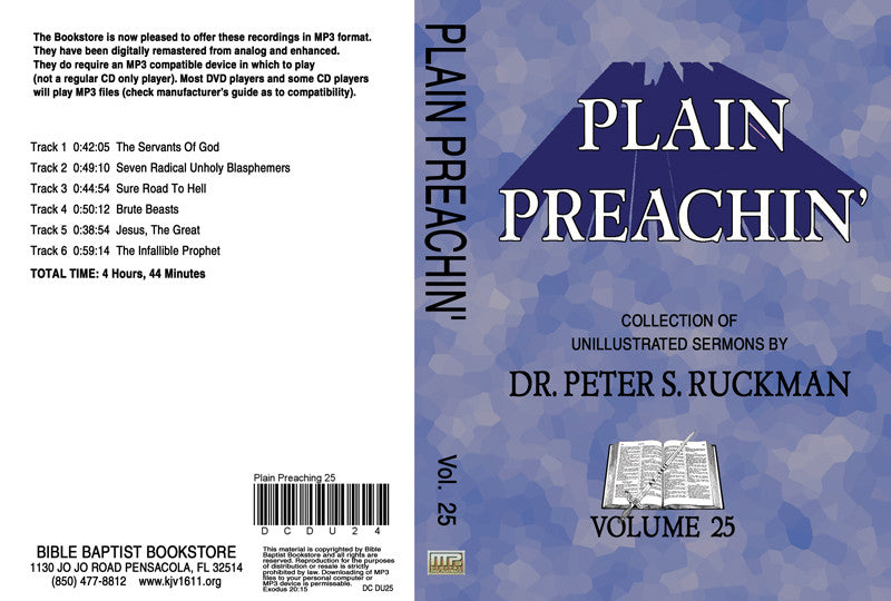 Plain Preachin' Volume 25 - MP3 - Image 3