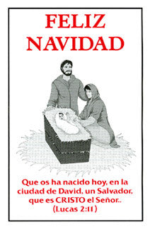 Spanish: Merry Christmas - Tract - Image 2